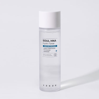 Lotiune tonica regeneranta si hidratanta cu 8 straturi de Acid Hialuronic si Apa de Chiparos, Soul HNA Hydro, IZEZE, 150 ml