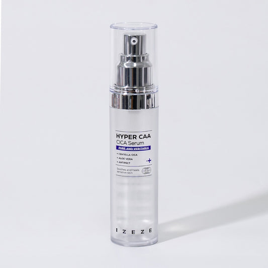 Ser calmant si regenerant cu Centella Asiatica, Aloe Vera si ingredientul brevetat Antifect, Hyper CAA Cica, IZEZE, 30 ml