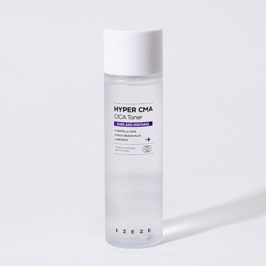 Toner calmant si regenerant cu Centella Asiatica si ingredientul brevetat Antifect, Hyper CMA Cica, IZEZE, 150 ml