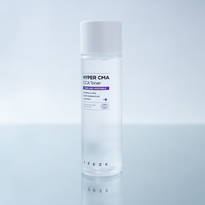 Toner calmant si regenerant cu Centella Asiatica si ingredientul brevetat Antifect, Hyper CMA Cica, IZEZE, 150 ml