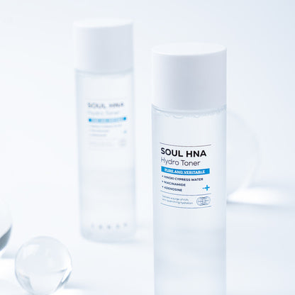 Lotiune tonica regeneranta si hidratanta cu 8 straturi de Acid Hialuronic si Apa de Chiparos, Soul HNA Hydro, IZEZE, 150 ml