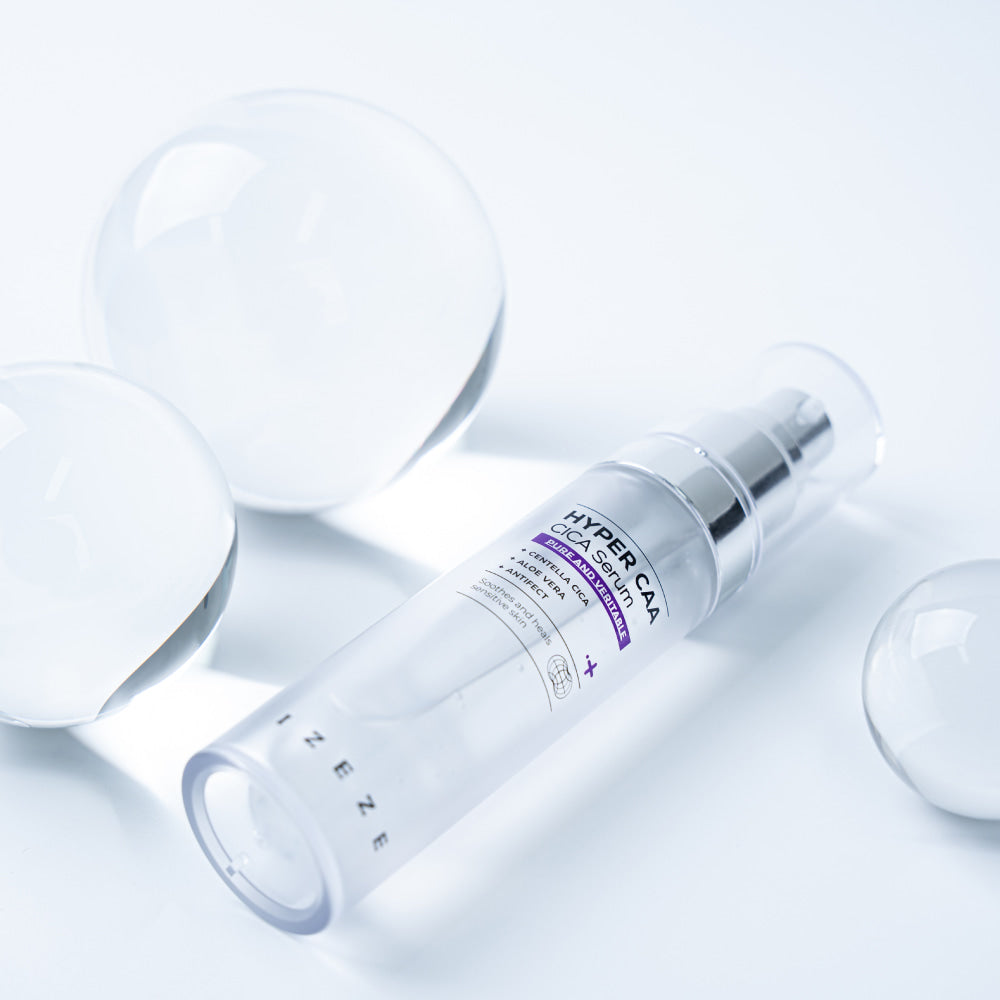 Ser calmant si regenerant cu Centella Asiatica, Aloe Vera si ingredientul brevetat Antifect, Hyper CAA Cica, IZEZE, 30 ml