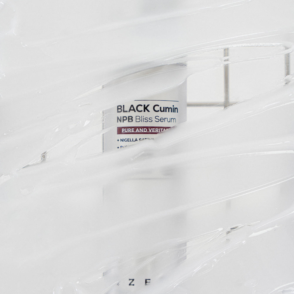 Ser revitalizant pentru ingrijirea pielii cu ulei de Chimen Negru, Niacinamide si Centella Asiatica, Black Cumin NPB, IZEZE, 30 ml