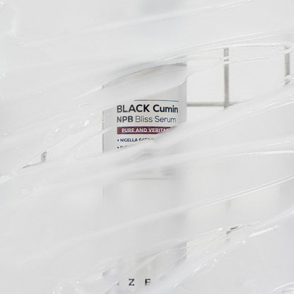 Ser revitalizant pentru ingrijirea pielii cu ulei de Chimen Negru, Niacinamide si Centella Asiatica, Black Cumin NPB, IZEZE, 30 ml