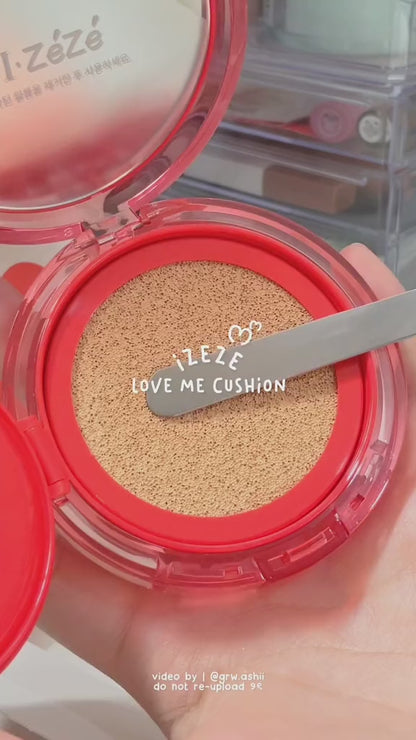 Fond de ten hidratant tip Cushion cu SPF 50, Pudra Love Me #21, IZEZE, 14 g